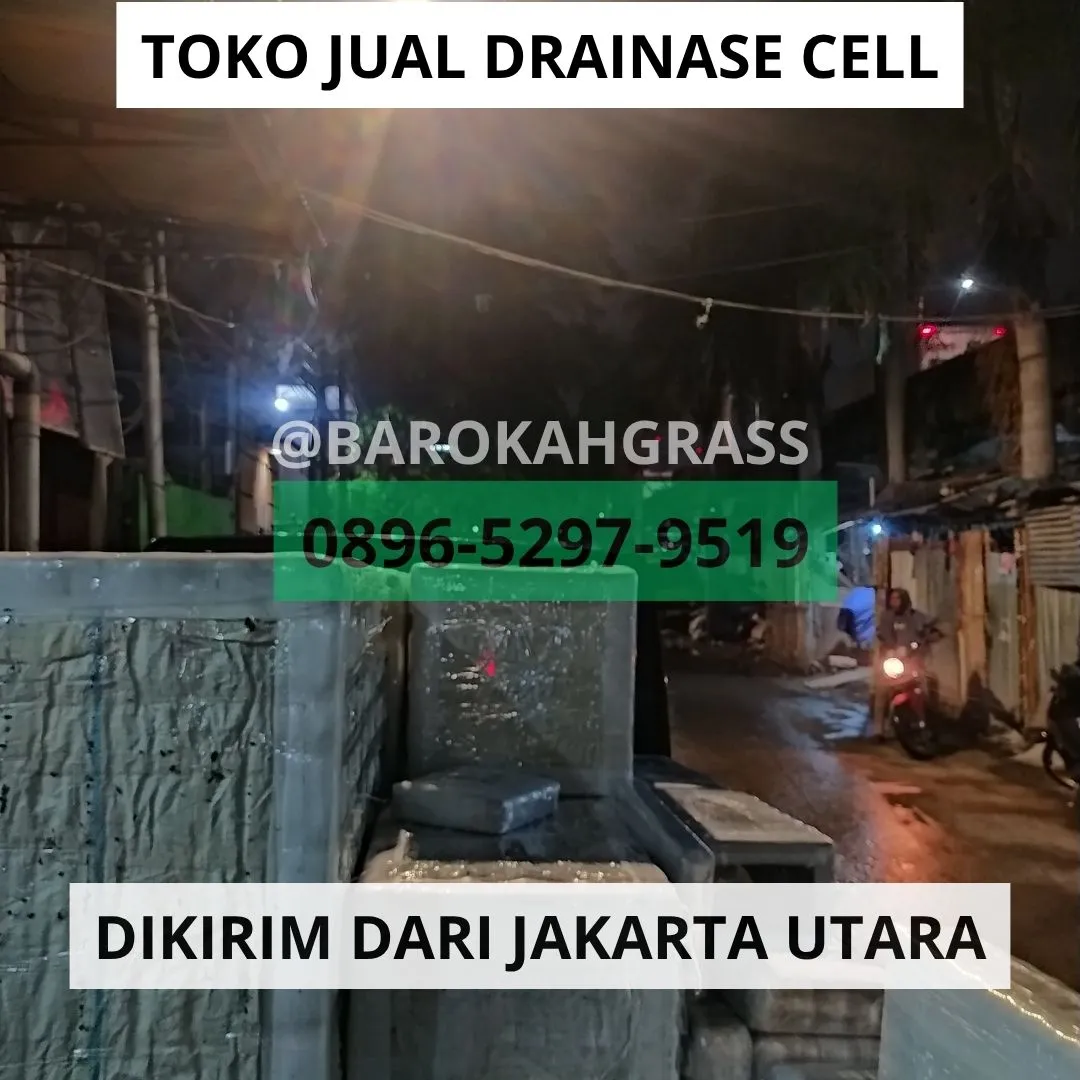 BISA KIRIM Penjual Drainage Cell Cirebon Gebang - Barokah Grass