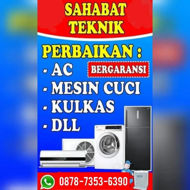 servis kulkas mesin cuci ac magetan madiun dispenser kompor gas listrik printer megicom setrika dll