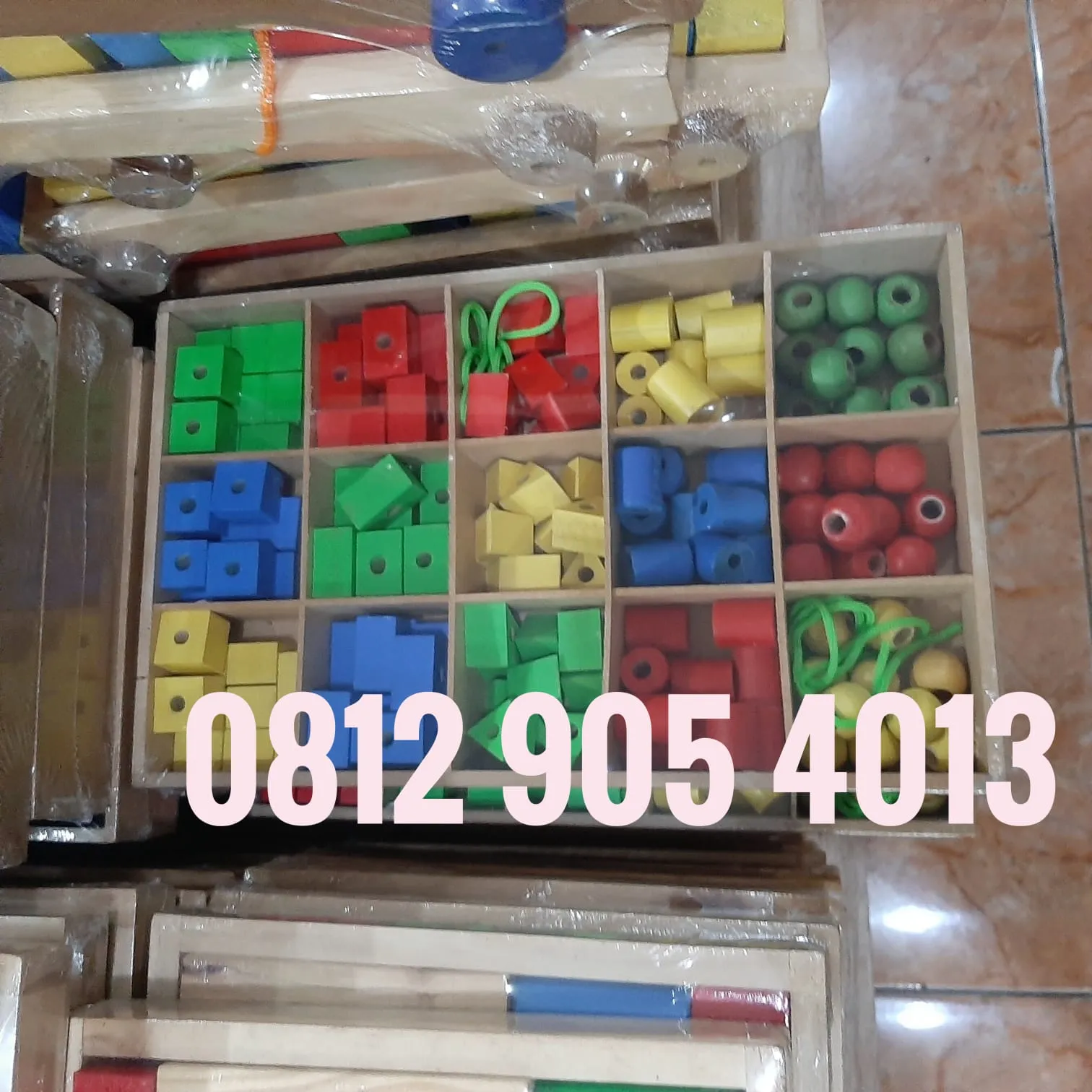 grosir mainan alat peraga edukasi anak tk paud dak metro