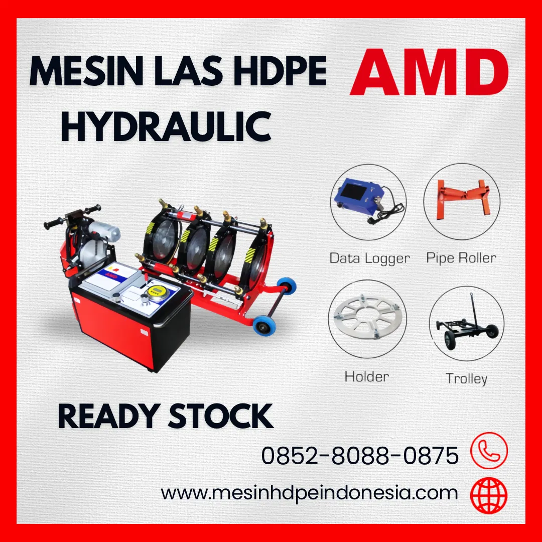 Distributor Mesin Las Pipa HDPE Type SHD 355 Hydraulic Ukuran Pipa 14 inch