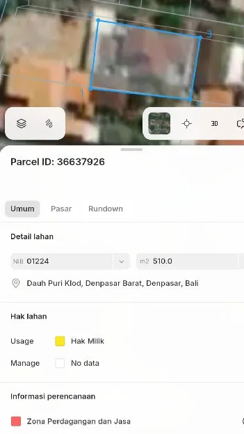 Dijual 5,1 are FREE RUMAH 2LT, Jl. Pulau Ambon Dauh Puri Klod Teuku Umar Denpasar