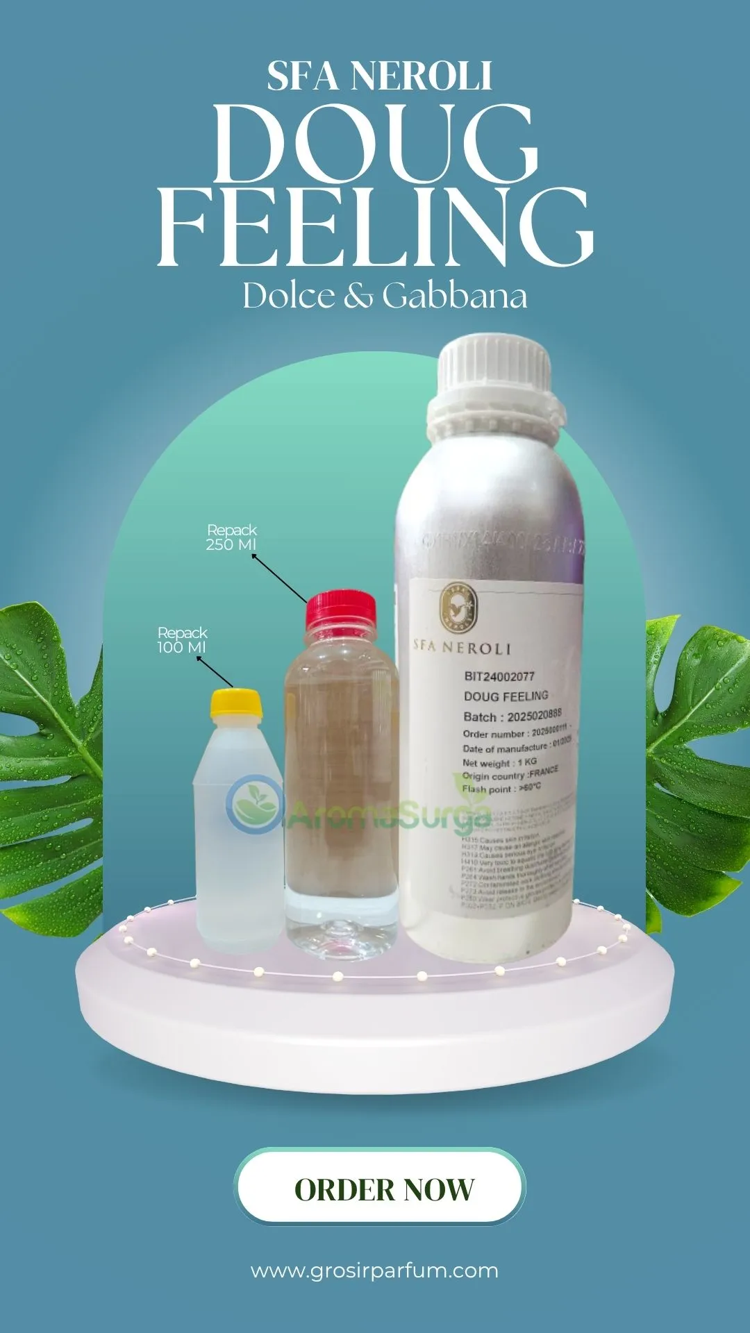 Jual Bibit Parfum SFA Neroli Indragiri Hilir