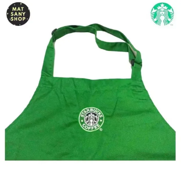 Celemek Green Apron Starbucks Coffee Indonesia Original