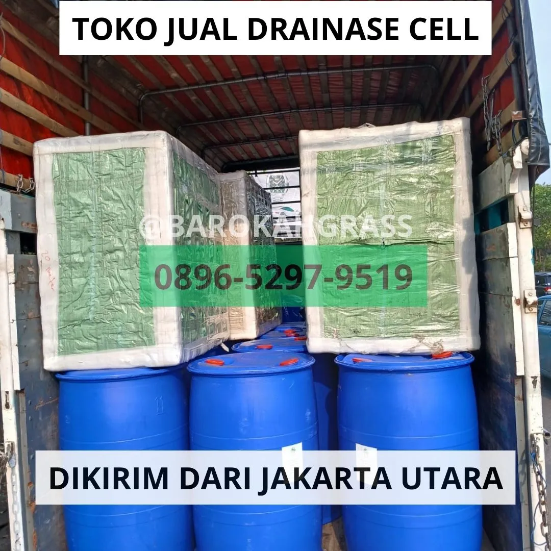 BISA KIRIM Grosir Drainase Rumput Sintetis Cirebon Ciledug - Barokah Grass