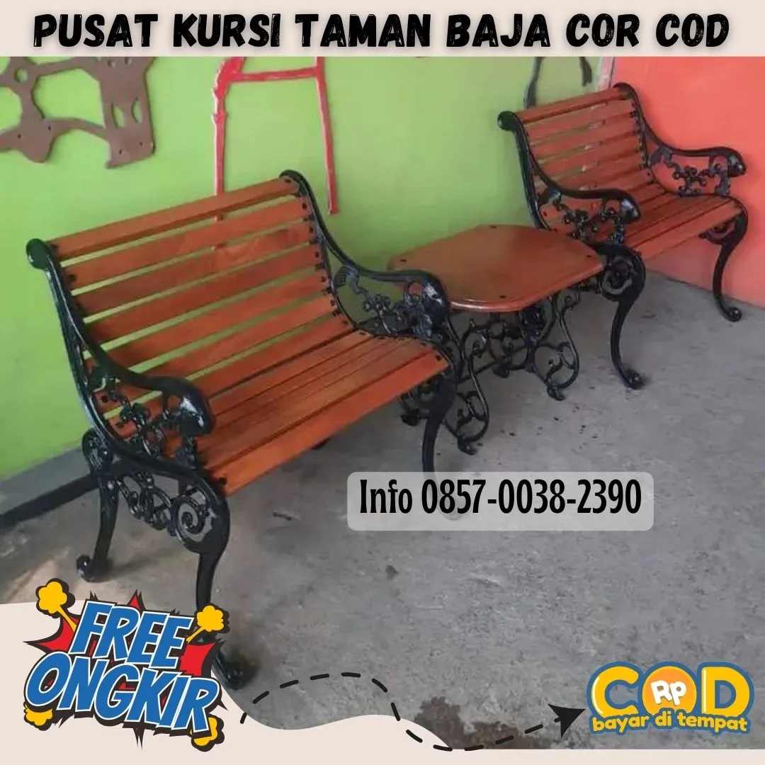 Pabrik Bangku Meja Taman Untuk Cafe Outdoor Kec Kencong Jember