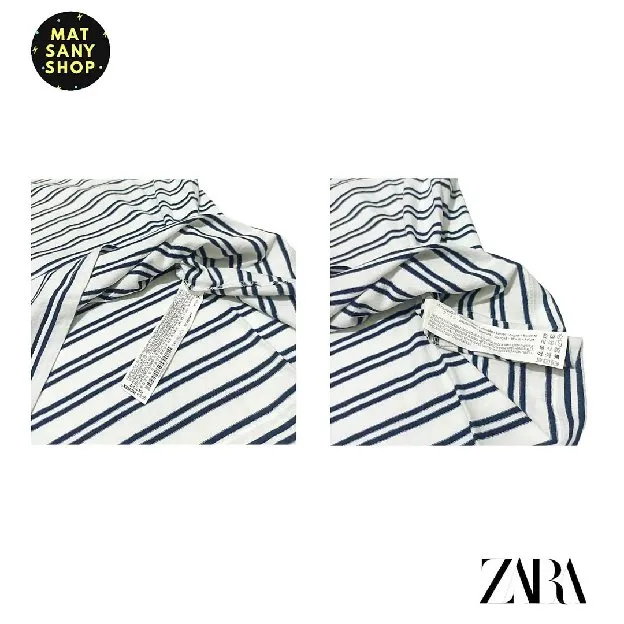 Kaos Tshirt Essentials Zara Stripe Stripes Strip Salur Garis