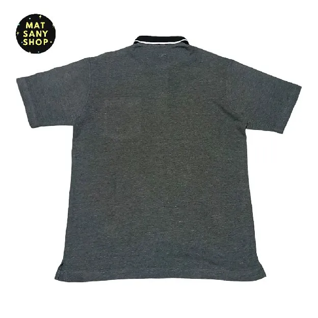 Kemeja Kaos Polo Shirt Polos Basic TRC Preloved Abu Abu