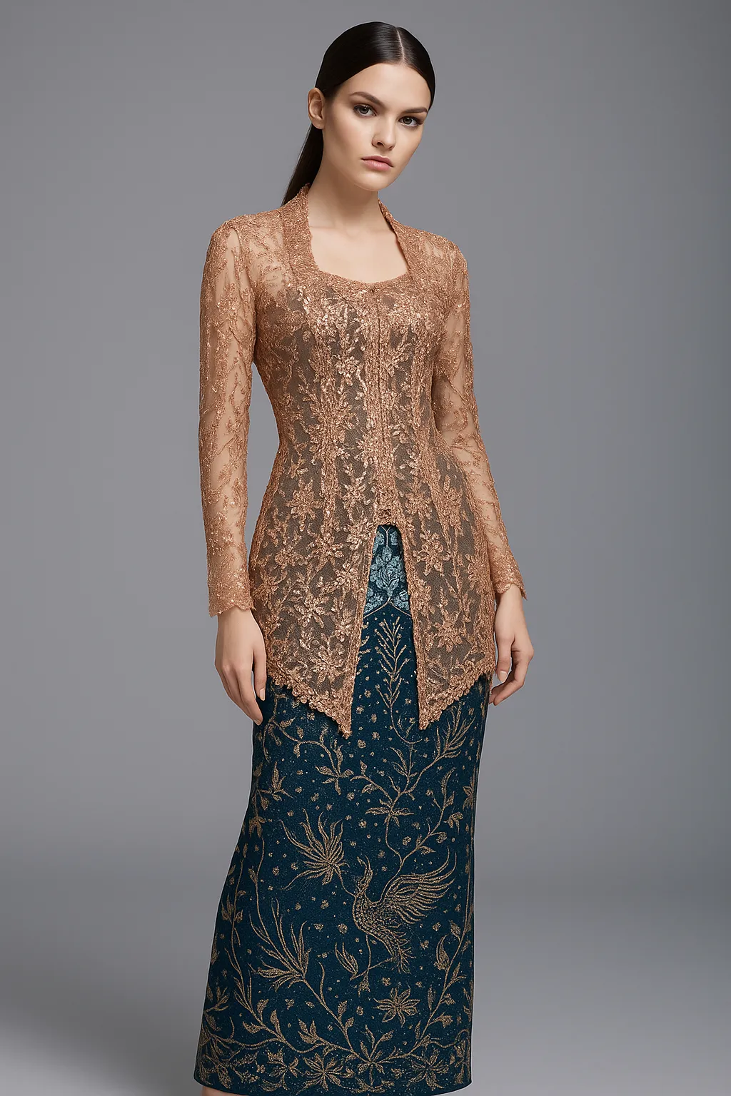 Terbaik, Kebaya Modern Wisuda Hijab, Kebaya Payet, Tunangan, Tile Kutubaru, Banjarmasin, NENG LINA KEBAYA