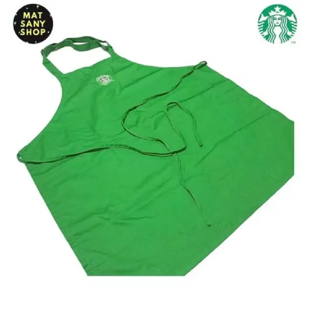 Celemek Green Apron Starbucks Coffee Indonesia Original