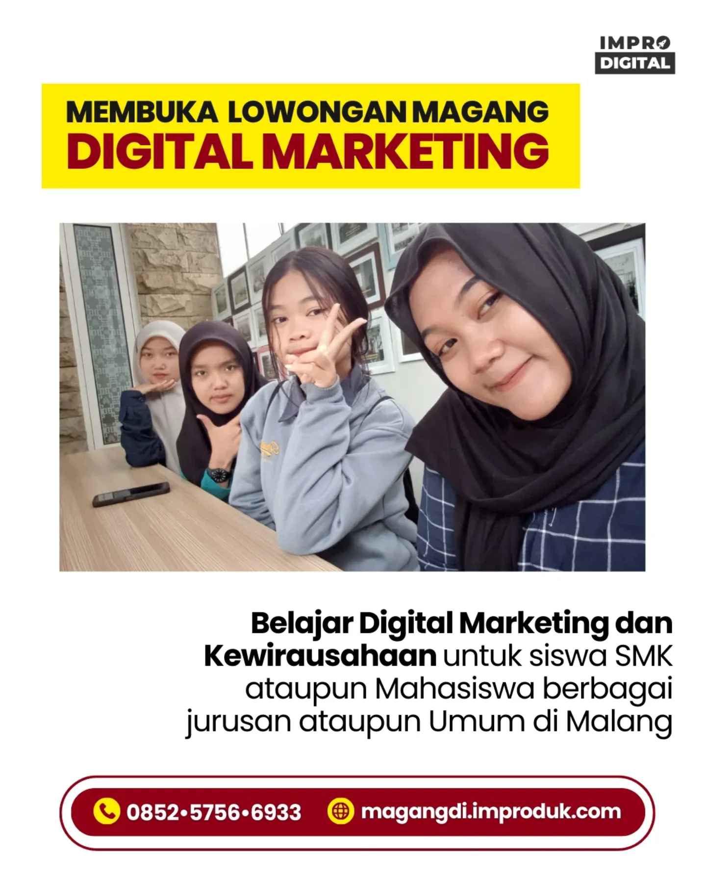 Tempat PKL Bisnis Digital di Blimbing