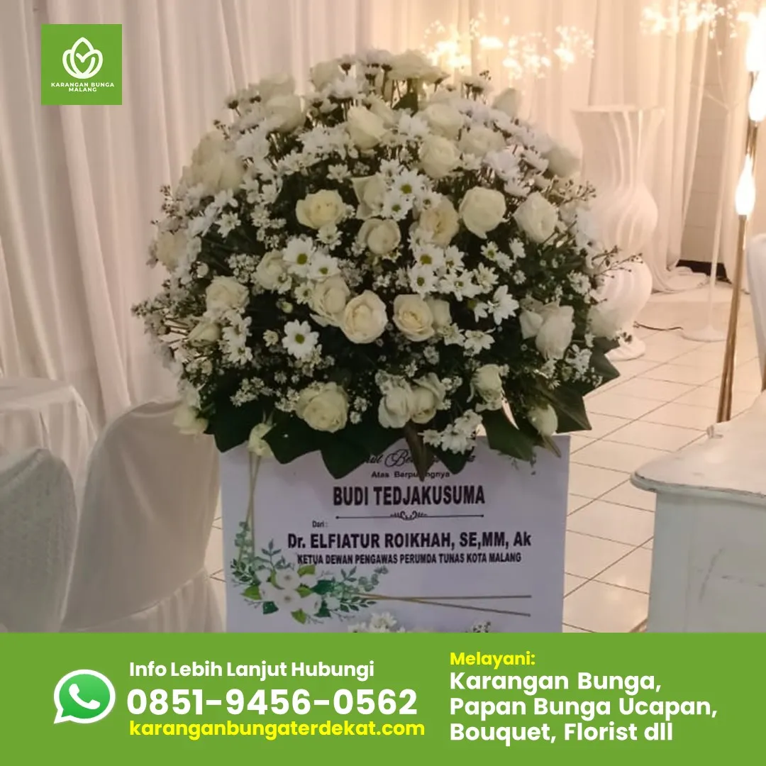 Jual Karangan Bunga Duka Cita Malang