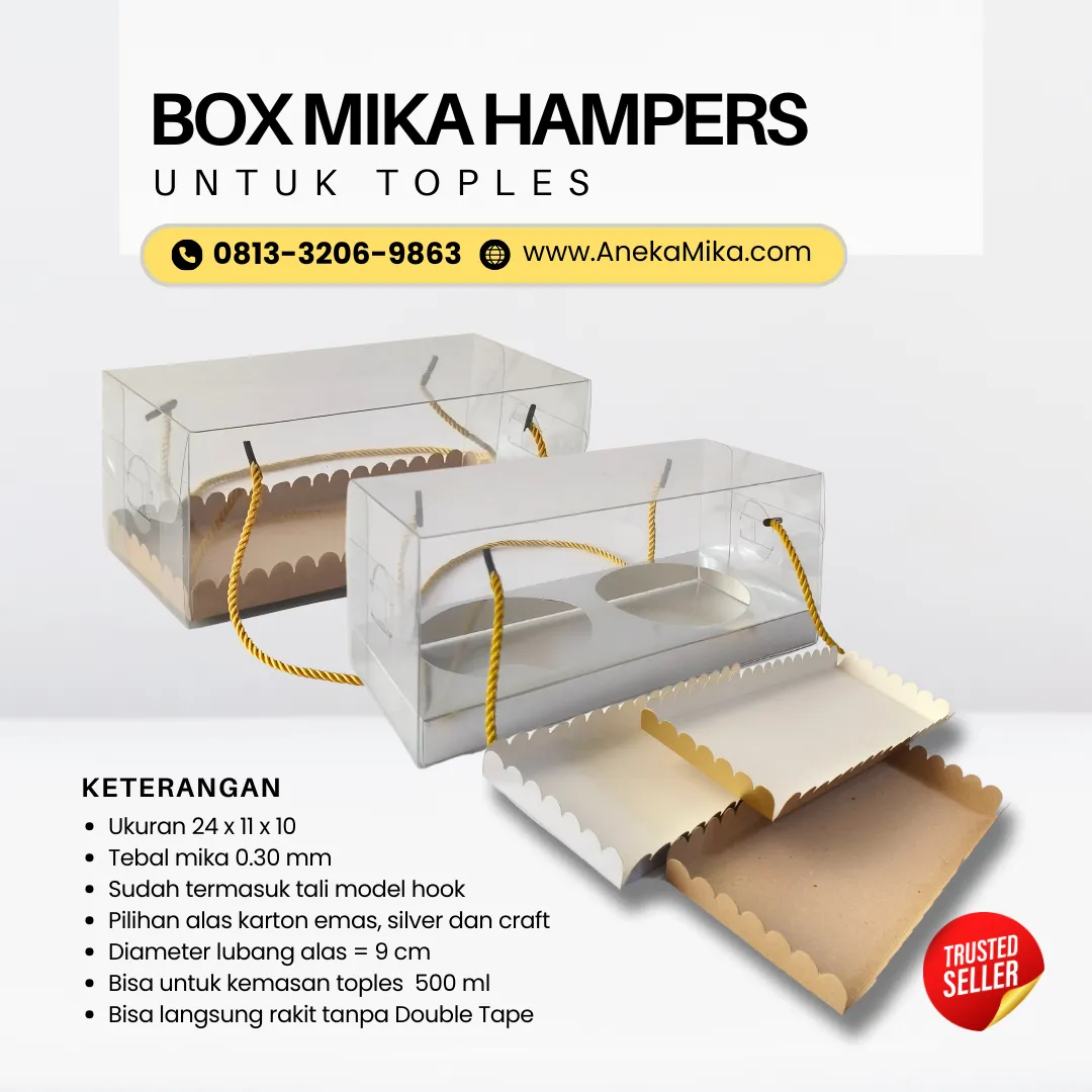 Grosir Tempat Mika Persegi Surabaya