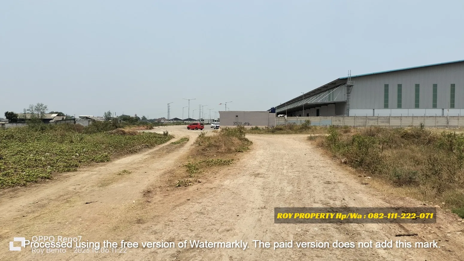 Dijual Tanah di Marunda 14 Ha Open Yard Cocok Buat Gudang dan Depo - SIAP BANGUN