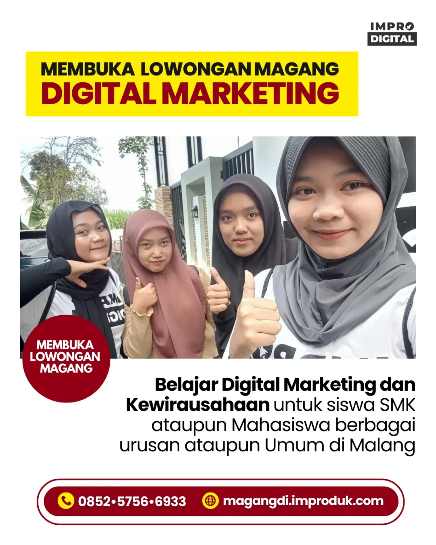 Tempat PKL Bisnis Digital di Blimbing