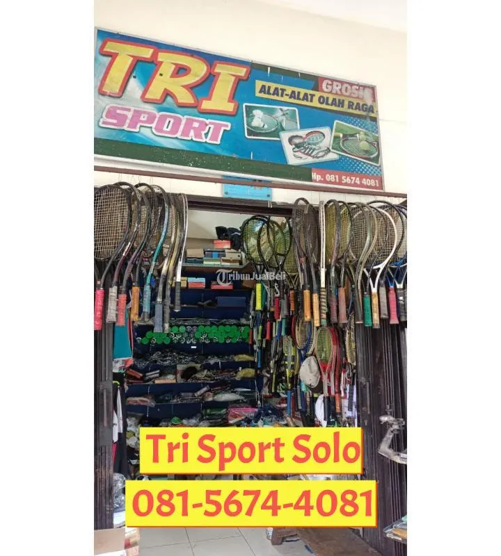 Toko Raket Tenis di Solo, 081x 5674-4081 Tri Sport Solo,