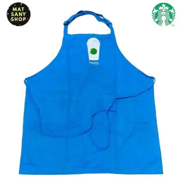 Celemek Apron Starbucks Indonesia Frappuccino Sip Sip Go