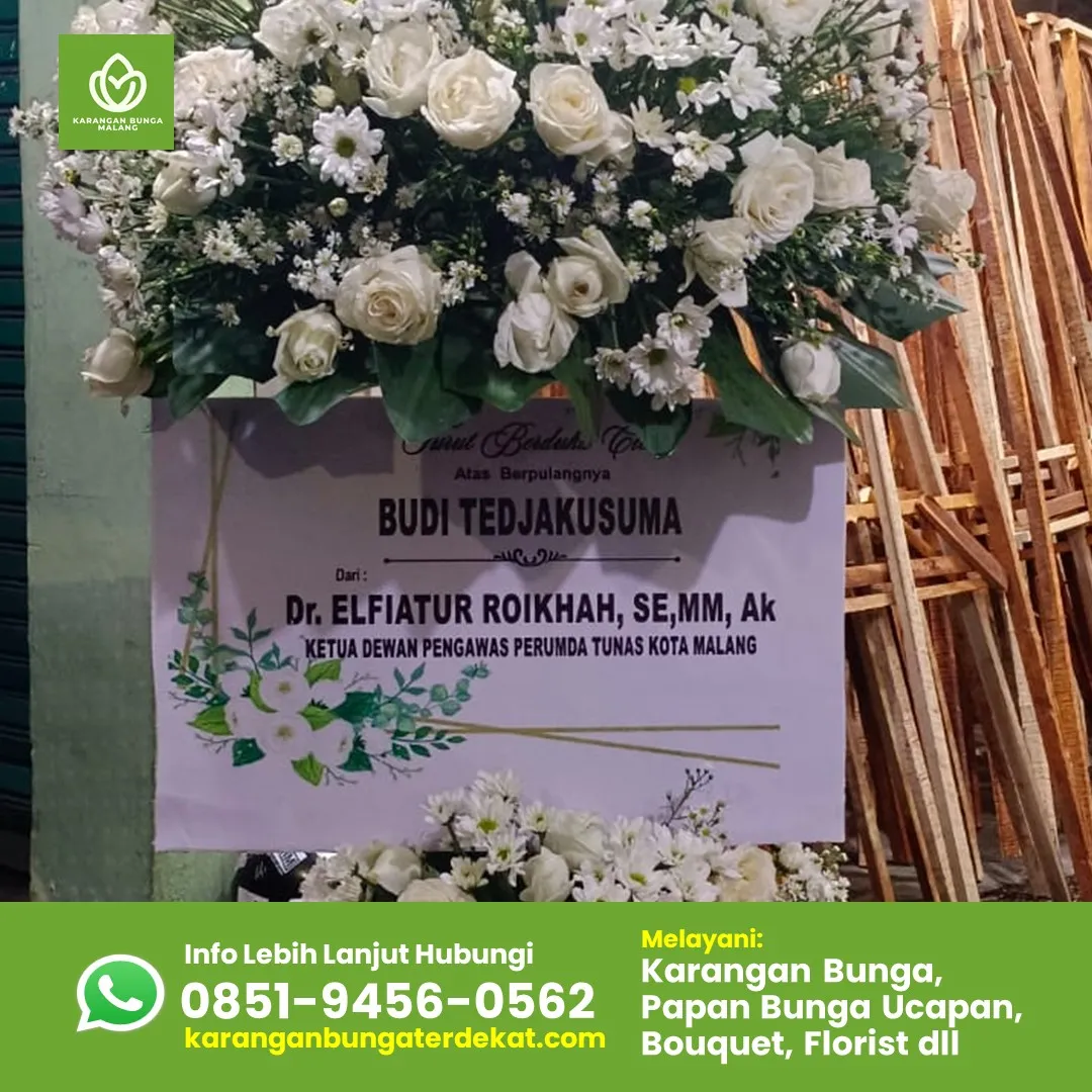 Jual Karangan Bunga Duka Cita Malang