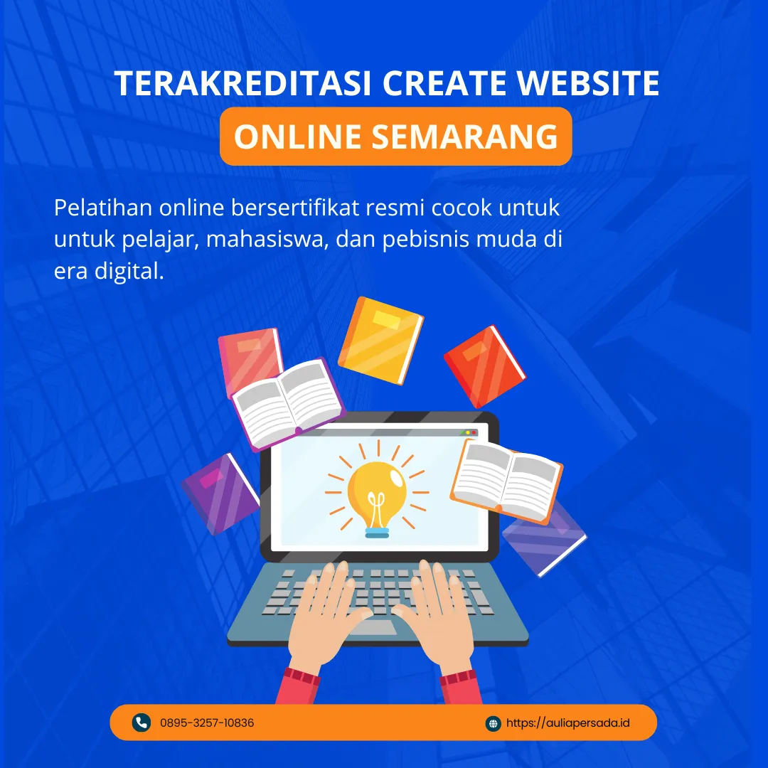 Website Online, Terakreditasi create website online Semarang