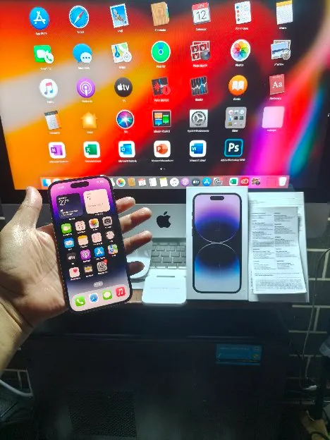 iPhone 14 Pro 128Gb iBox Mulus Normal Fullset Original Bisa TT