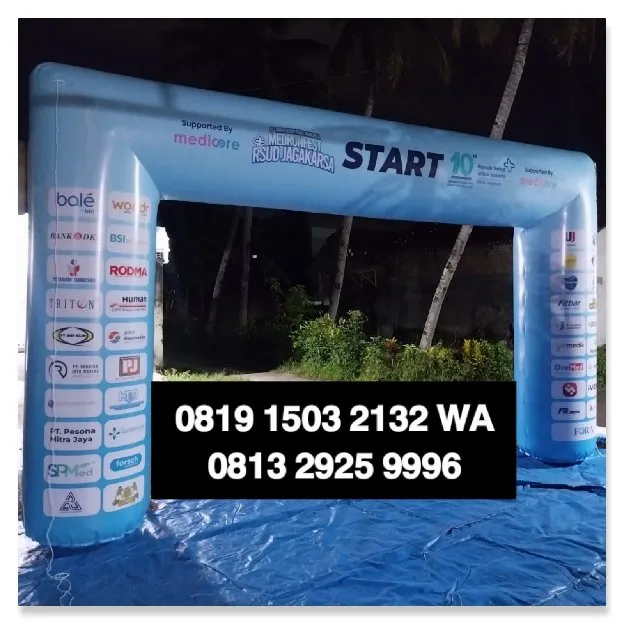 Balon Gate Jakarta Utara - Solusi Branding untuk Event Outdoor Anda