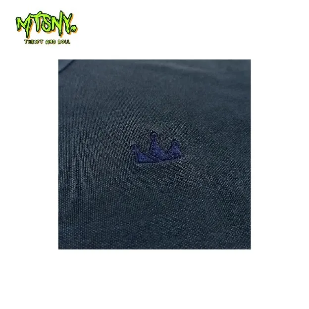 Kaos Polo Pria Screamous Hitam Polos Lengan Pendek Casual