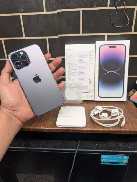 iPhone 14 Pro Max 256Gb iBox Mulus Normal Bisa Tuker Tambah