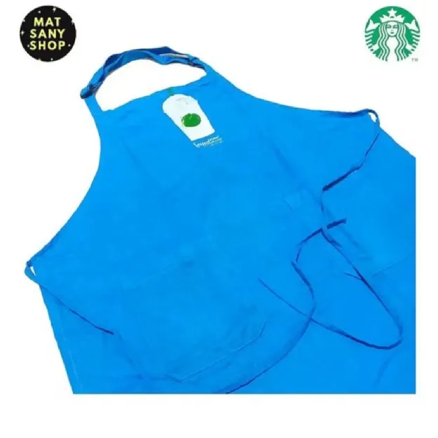 Celemek Apron Starbucks Indonesia Frappuccino Sip Sip Go