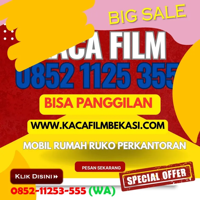 kaca film solar gard bekasi Hitam Riben Termurah