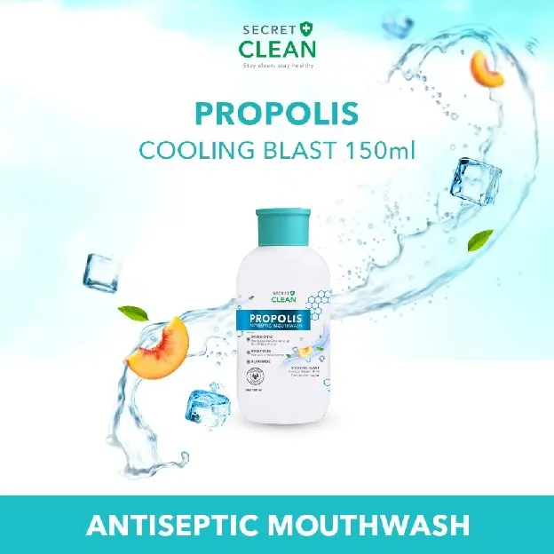 Secret Clean Paket Propolis Antiseptic Mouthwash