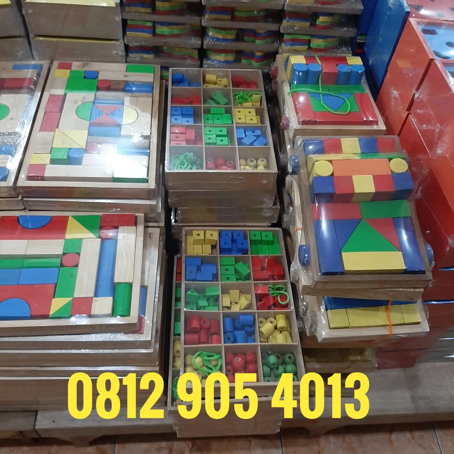 grosir mainan alat peraga edukasi anak tk paud dak bandar lampung