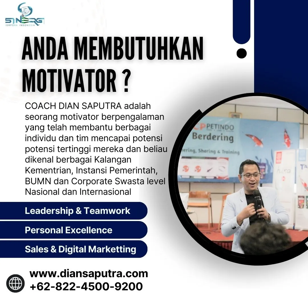 konsultan sales Banjar, Terpercaya & Solutif, Dian Saputra