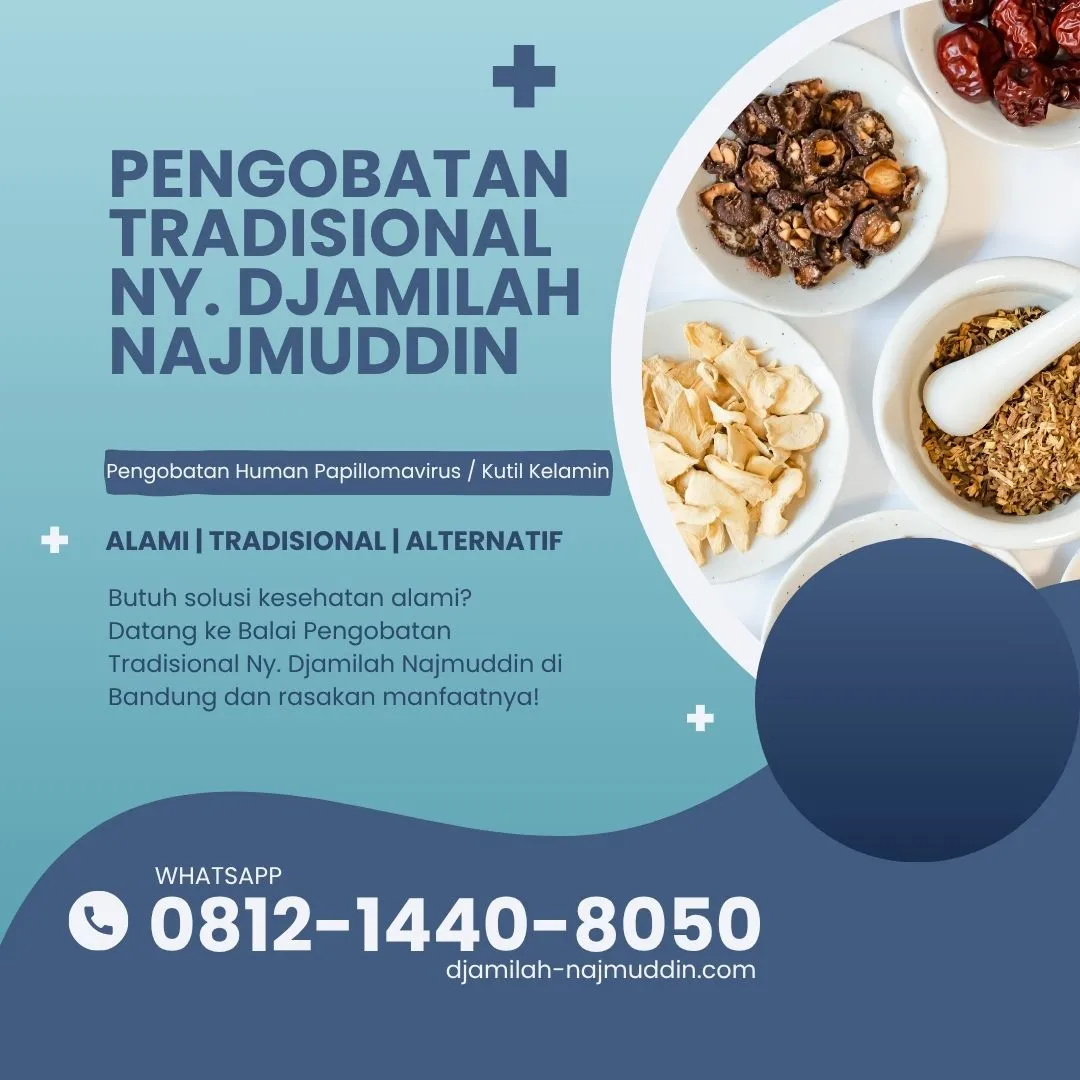 Terapi Kutil Kelamin Alami dengan Metode Ny. Djamilah Najmuddin