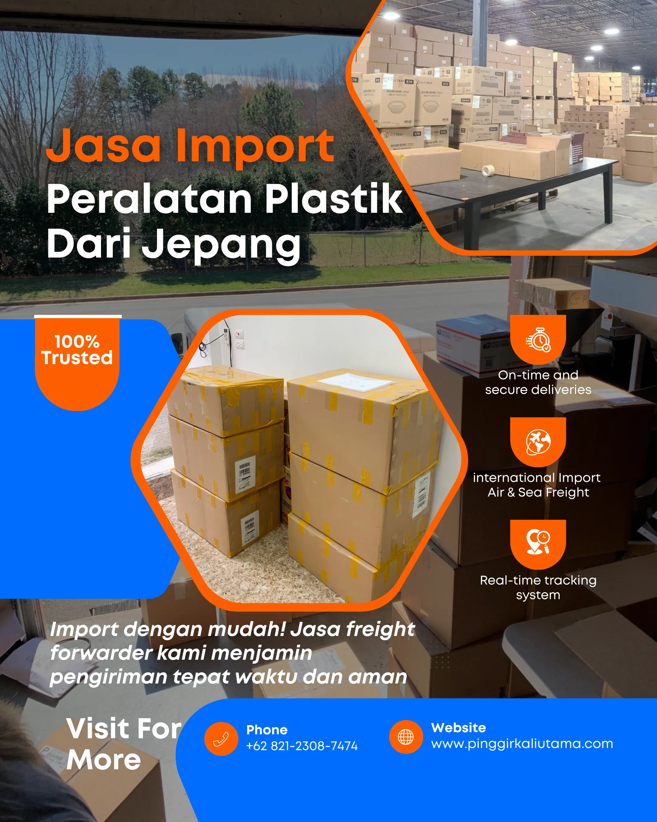 Jasa Import Peralatan Plastik Dari Jepang