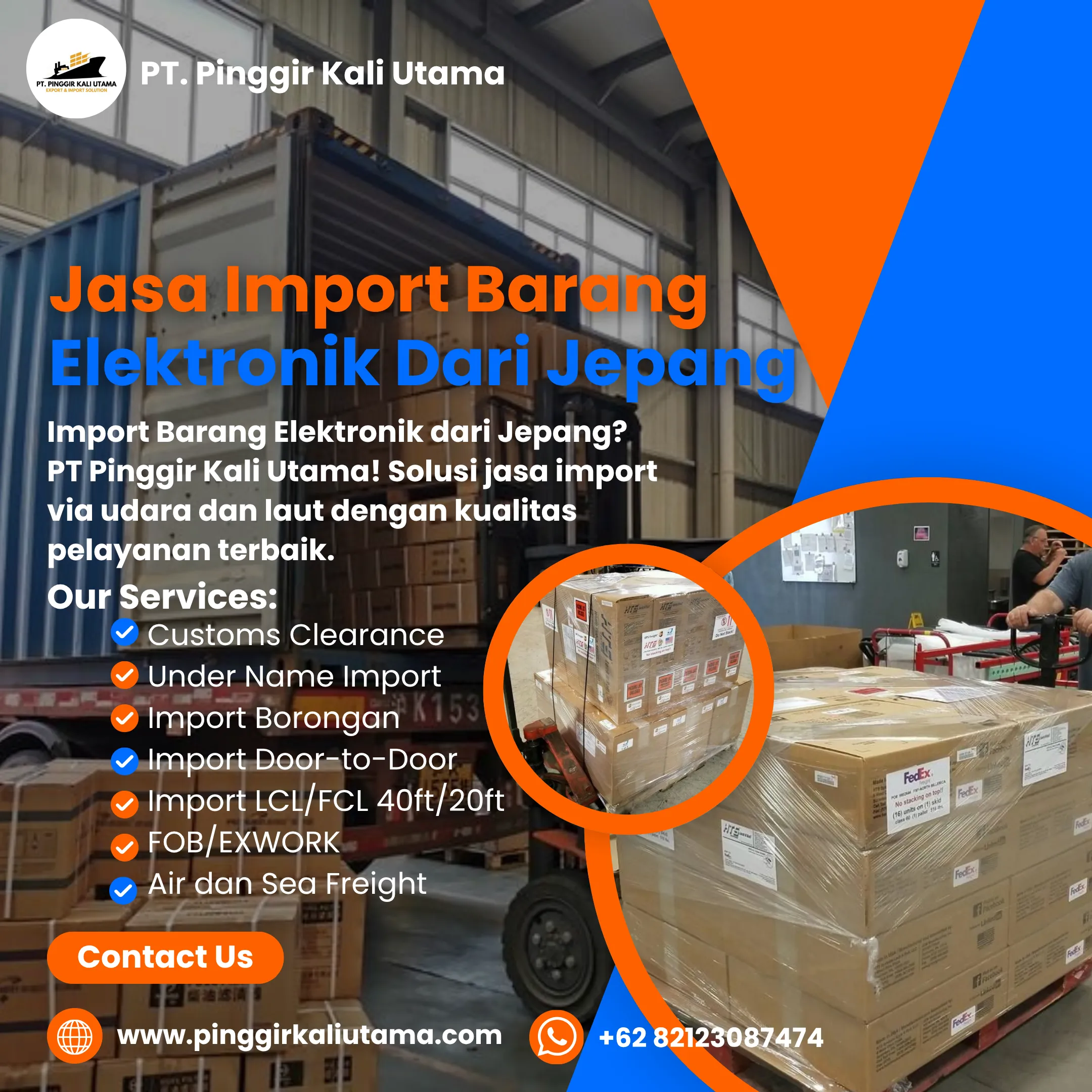 Jasa Import Barang Elektronik dari Jepang