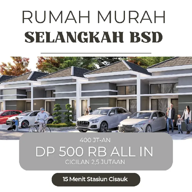 Rumah Murah KPR Cicilan 2 Jutaan Tanpa DP
