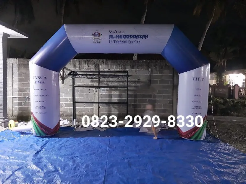 Balon Gate Solo Surakarta - Gate Promosi Acara Jalan Sehat & Kampus