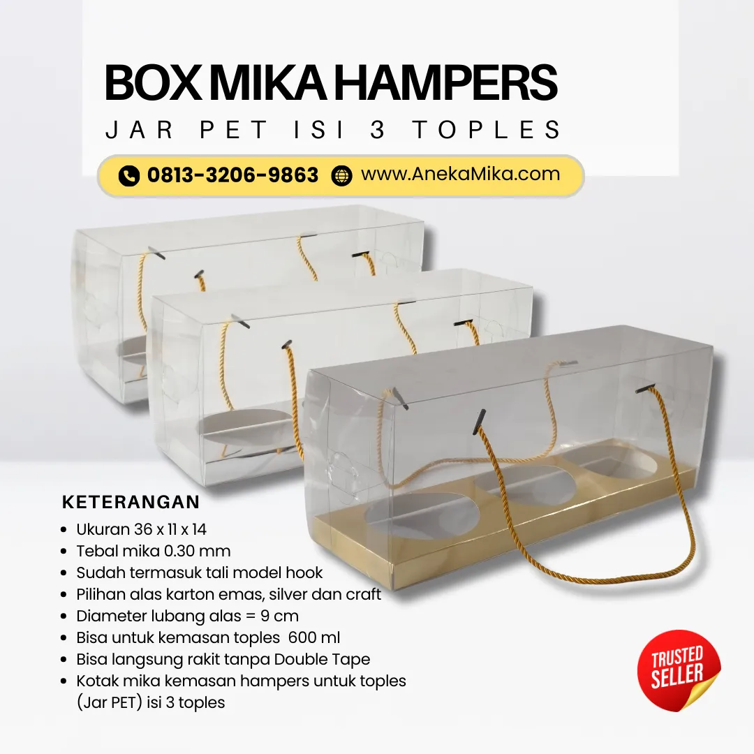 Grosir Box Mika Dessert Surabaya