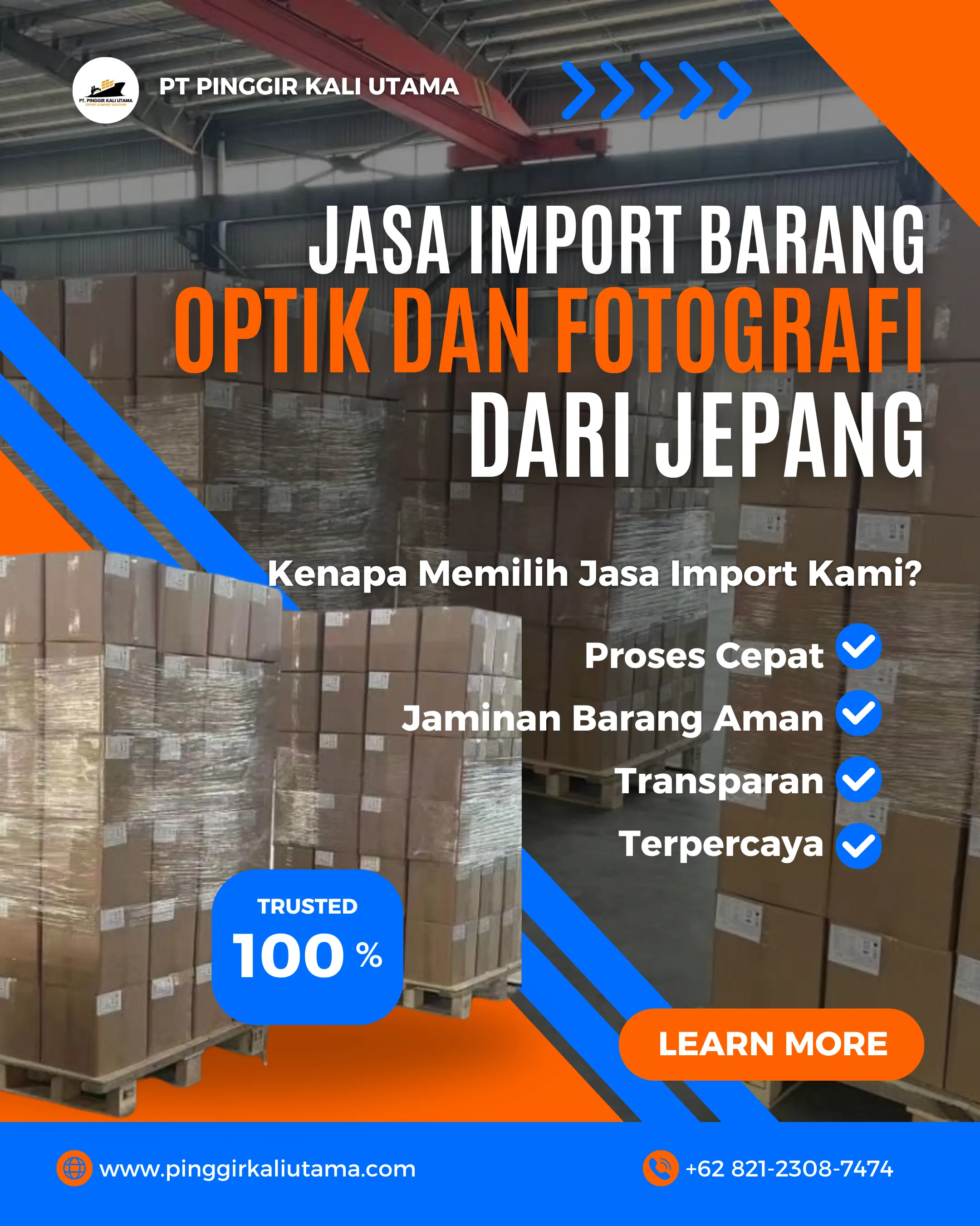 Jasa Import Barang Optik Dan Fotografi