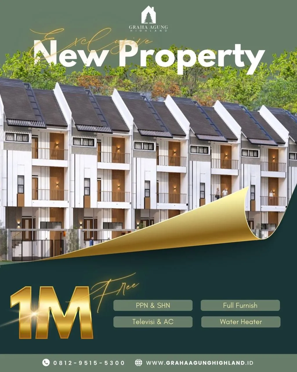 Rumah Kost Eksklusif 8 Kamar di Malang Kota, Lokasi Strategis