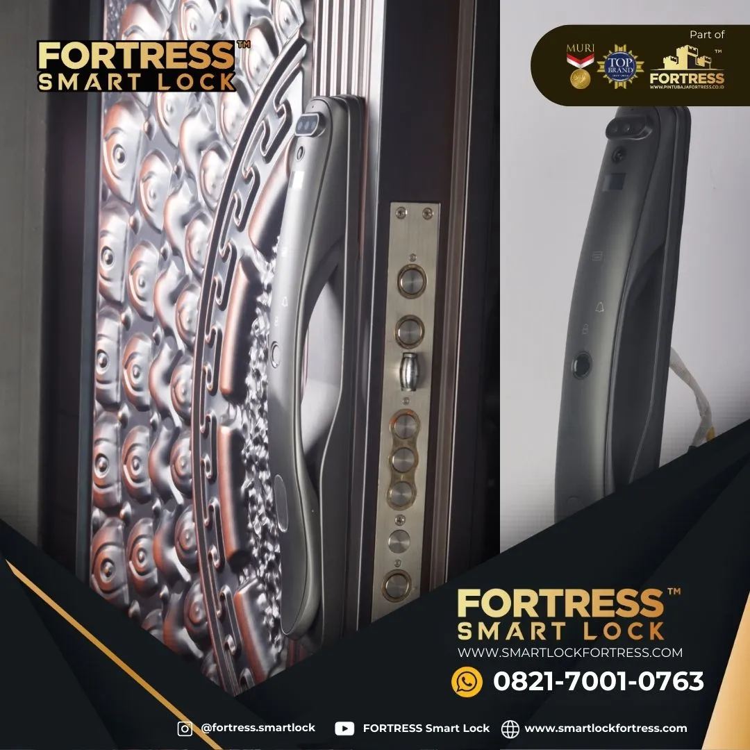 (FORTRESS) Smart Door Lock Best Di Banjarmasin