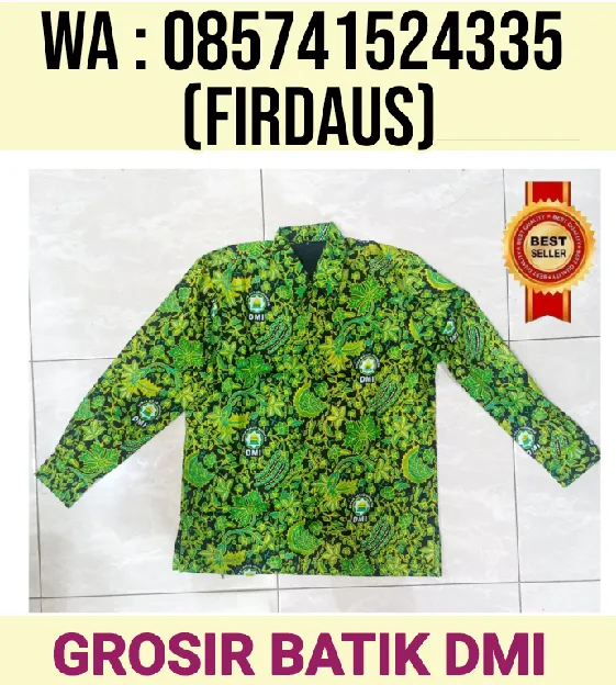 Promo Baju batik DMI Sampit Medan Raudhah Batik Pekalongan