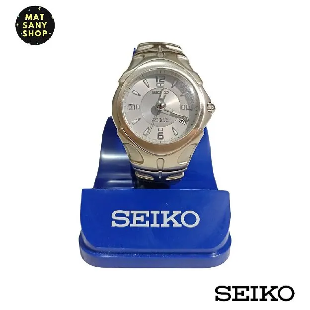 Jam Tangan Seiko Kinetic Auto Relay SMA011 Stainless Steel Vintage