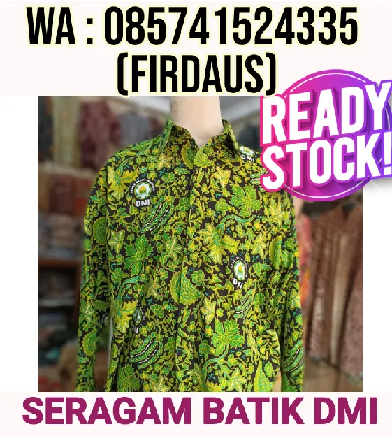 Penjahit Baju batik DMI Karanganyar Kepulauan Seribu Raudhah Batik Pekalongan