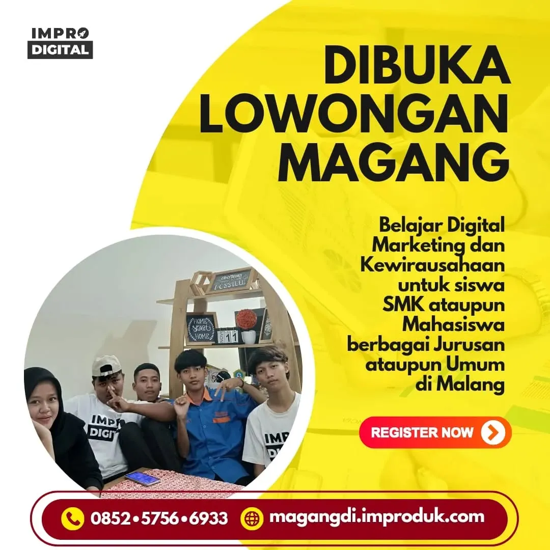 Tempat PKL Bisnis Digital di Blimbing