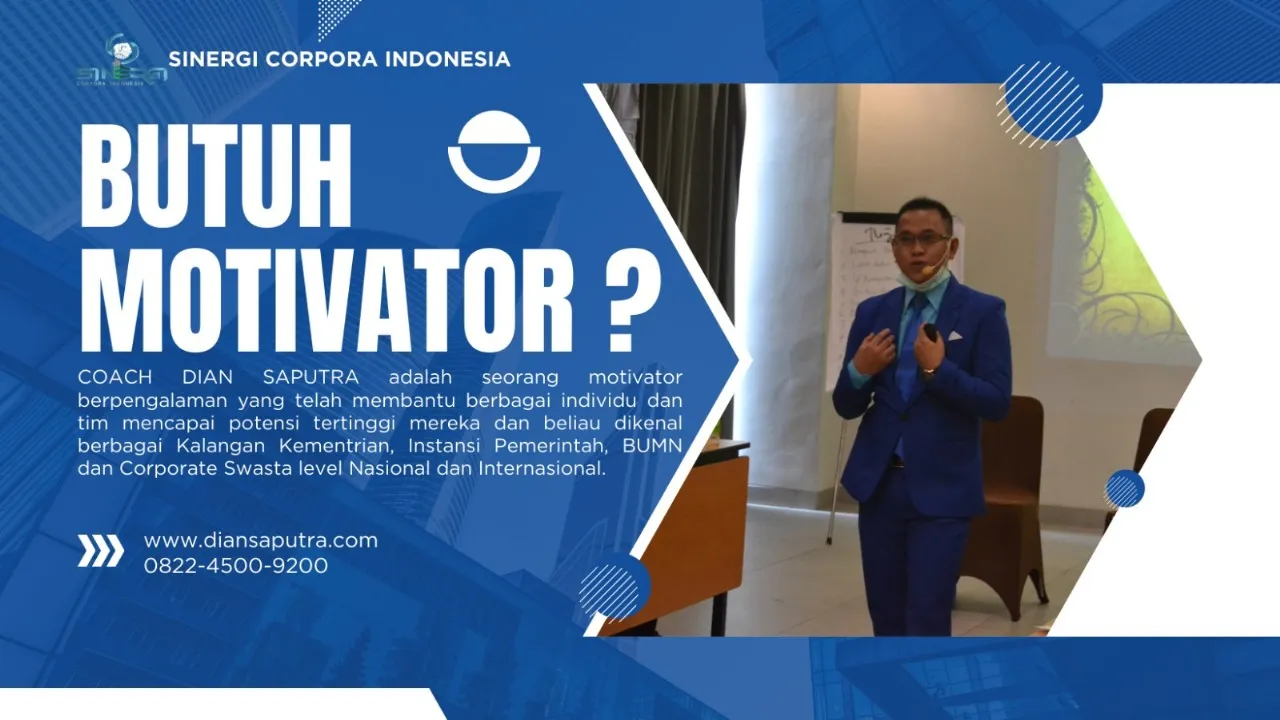 Trainer Bandung, Terpercaya & Solutif, Dian Saputra