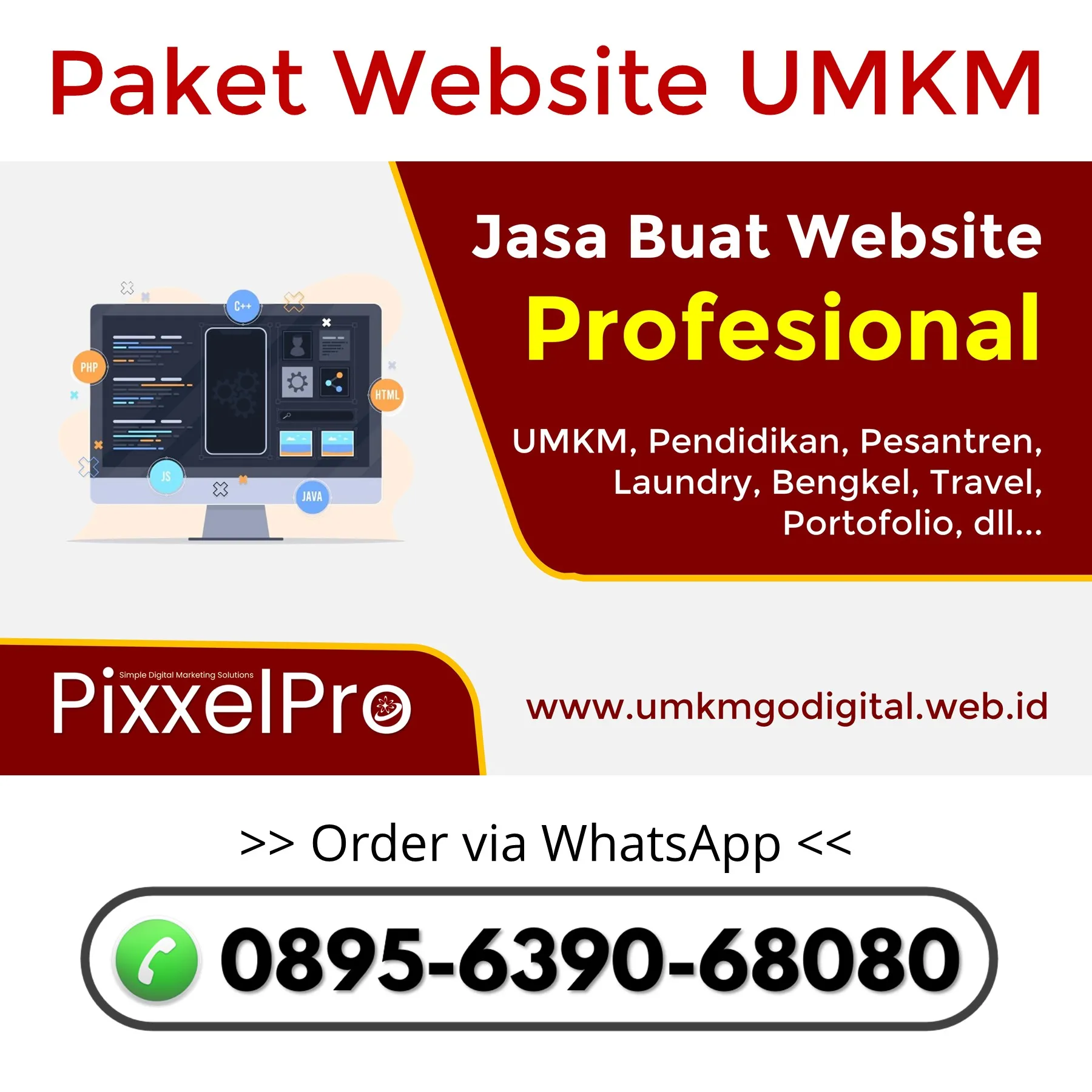 Jasa Pembuatan Web Pesantren Labuha