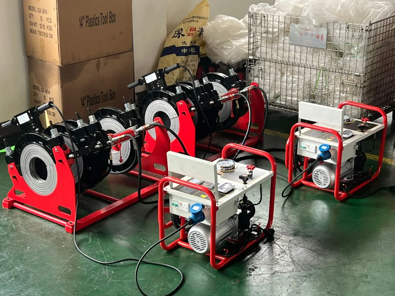 Distributor Mesin Las Pipa HDPE Type SHD 200 Hydraulic Ukuran Pipa 8 inch