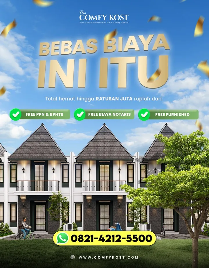 Cari Kost Dijual - Temukan Unit Strategis, Harga Bisa Nego Abis