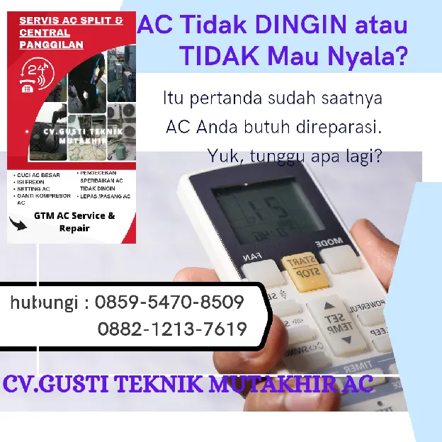 Jasa Service AC Terbaik Profesional Jakarta Indonesia