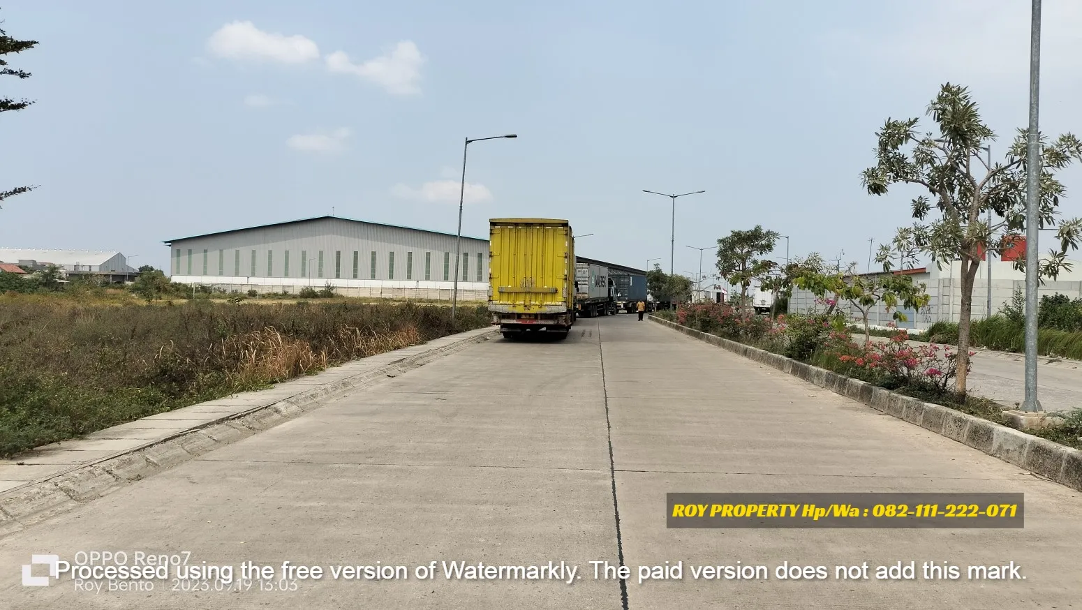 Dijual Tanah di Marunda 14 Ha Open Yard Cocok Buat Gudang dan Depo - SIAP BANGUN
